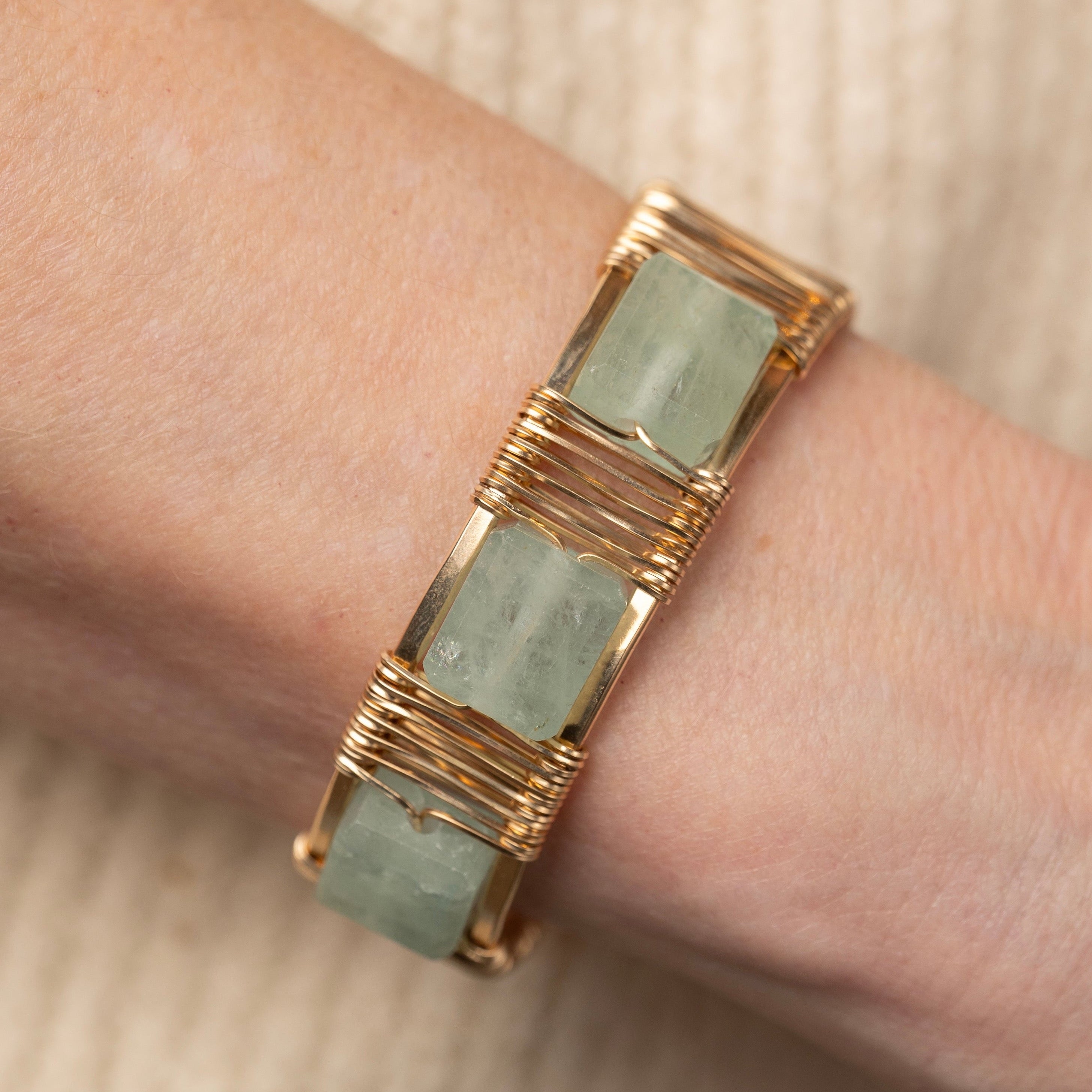 Lots O' Rock 3-Stone Cuff