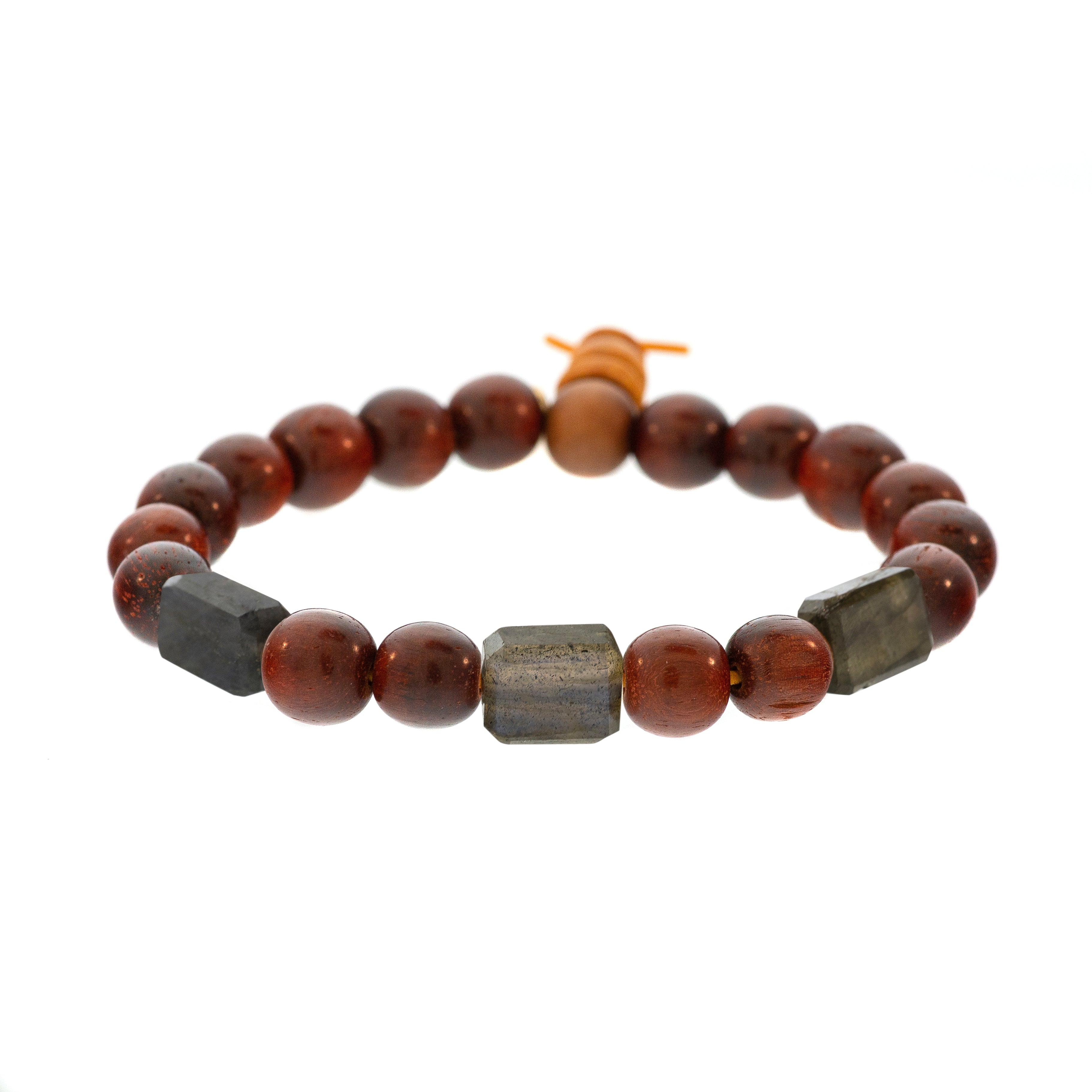 3-Stone Raj Redwood Bracelet