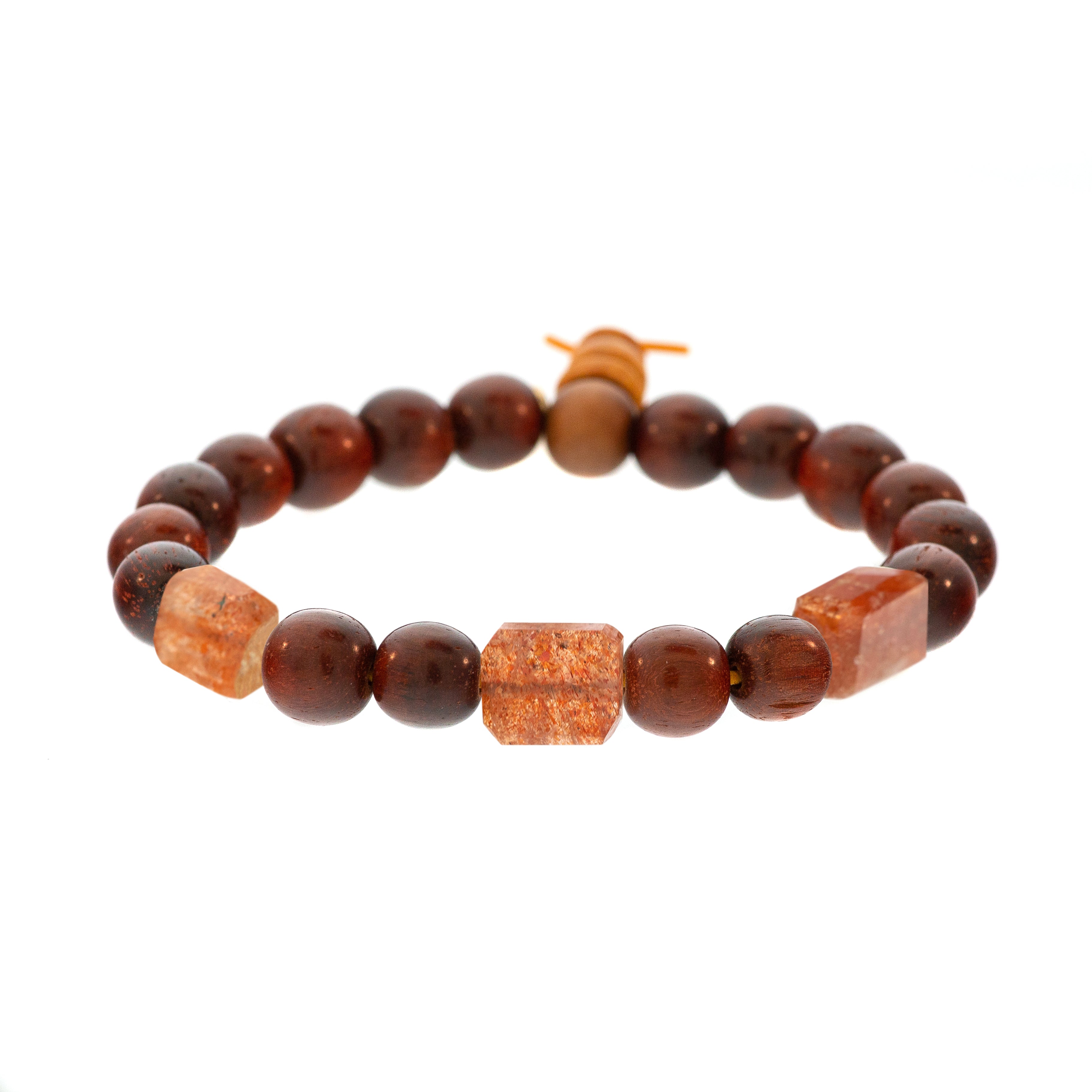 3-Stone Raj Redwood Bracelet