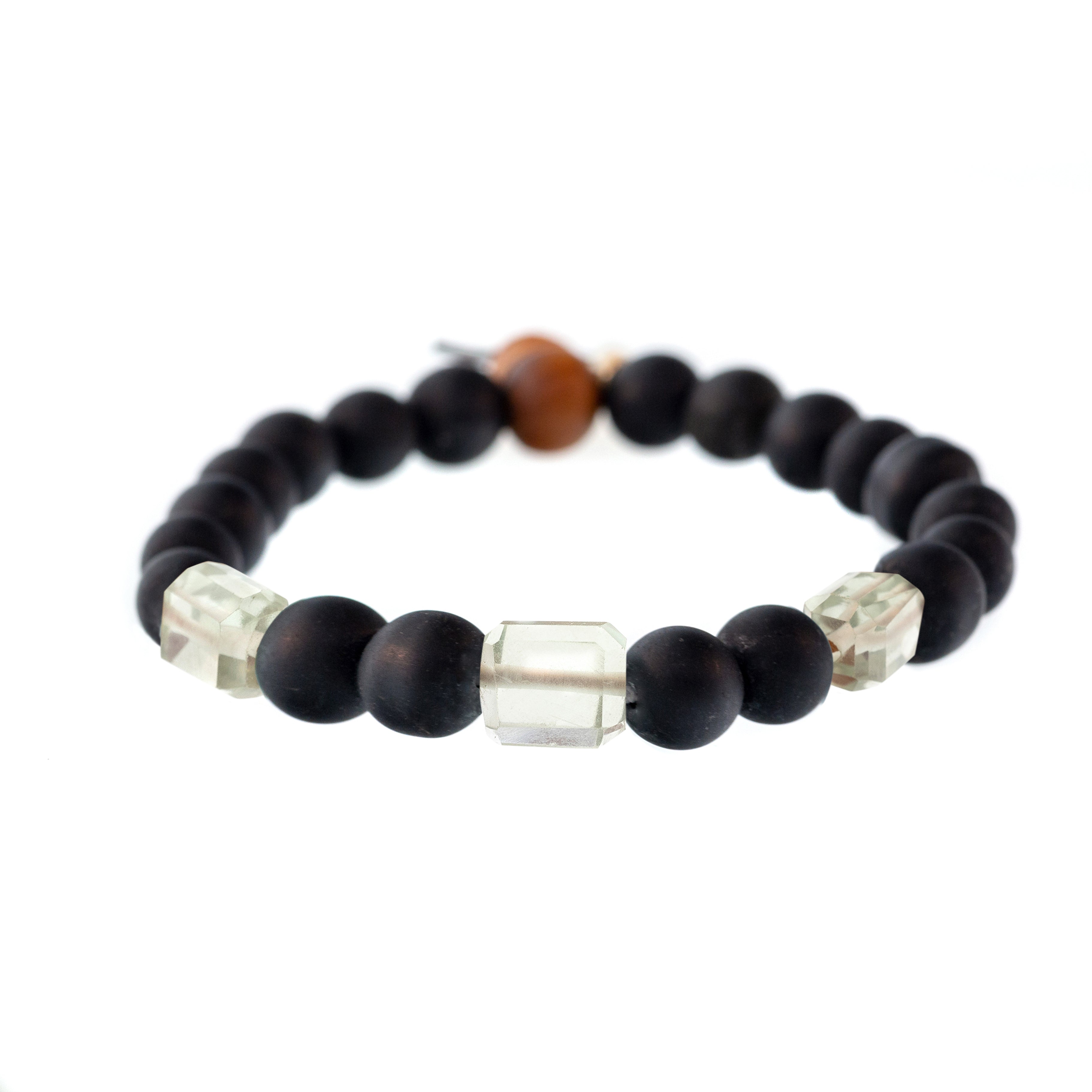 3-Stone Raj Shaligram Bracelet