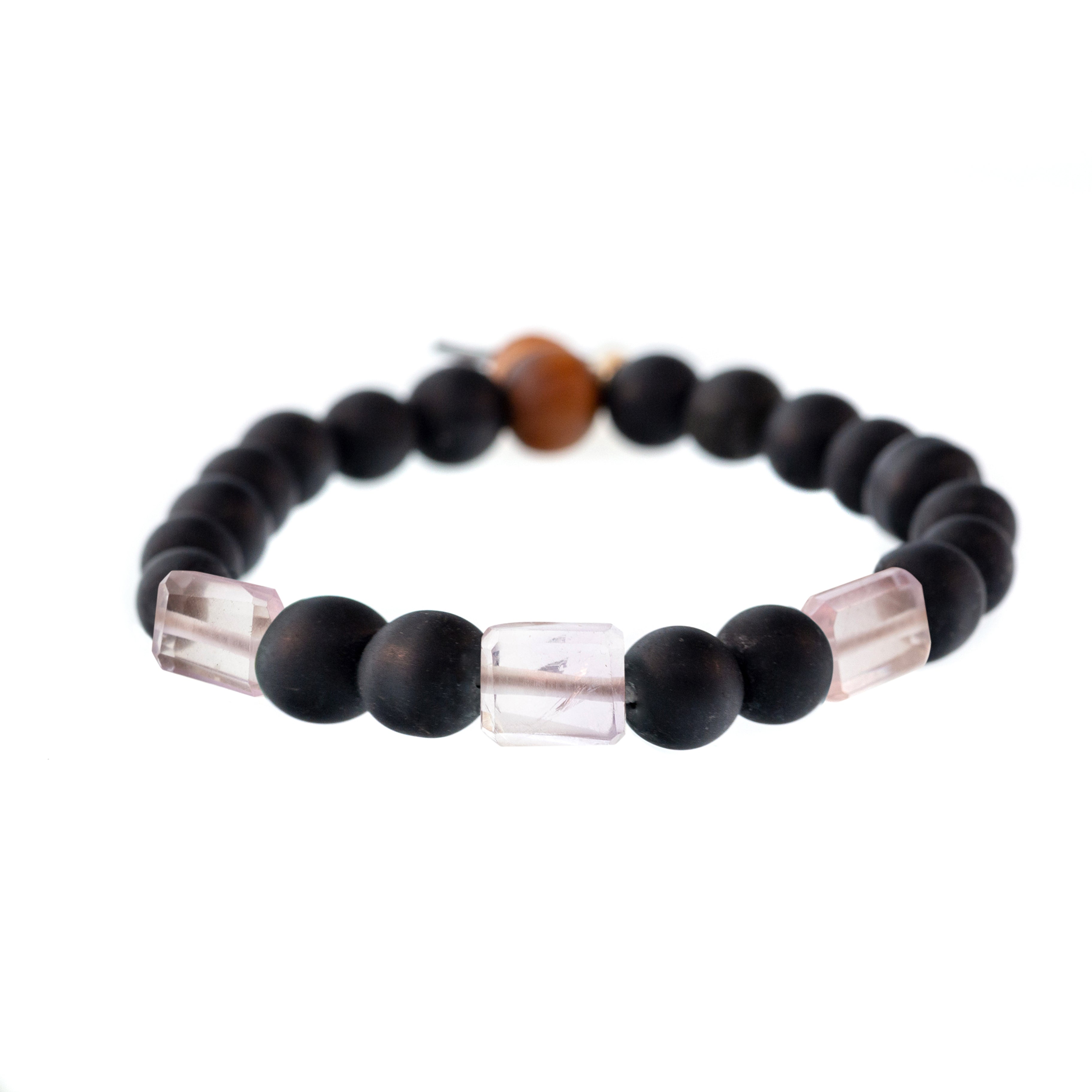 3-Stone Raj Shaligram Bracelet