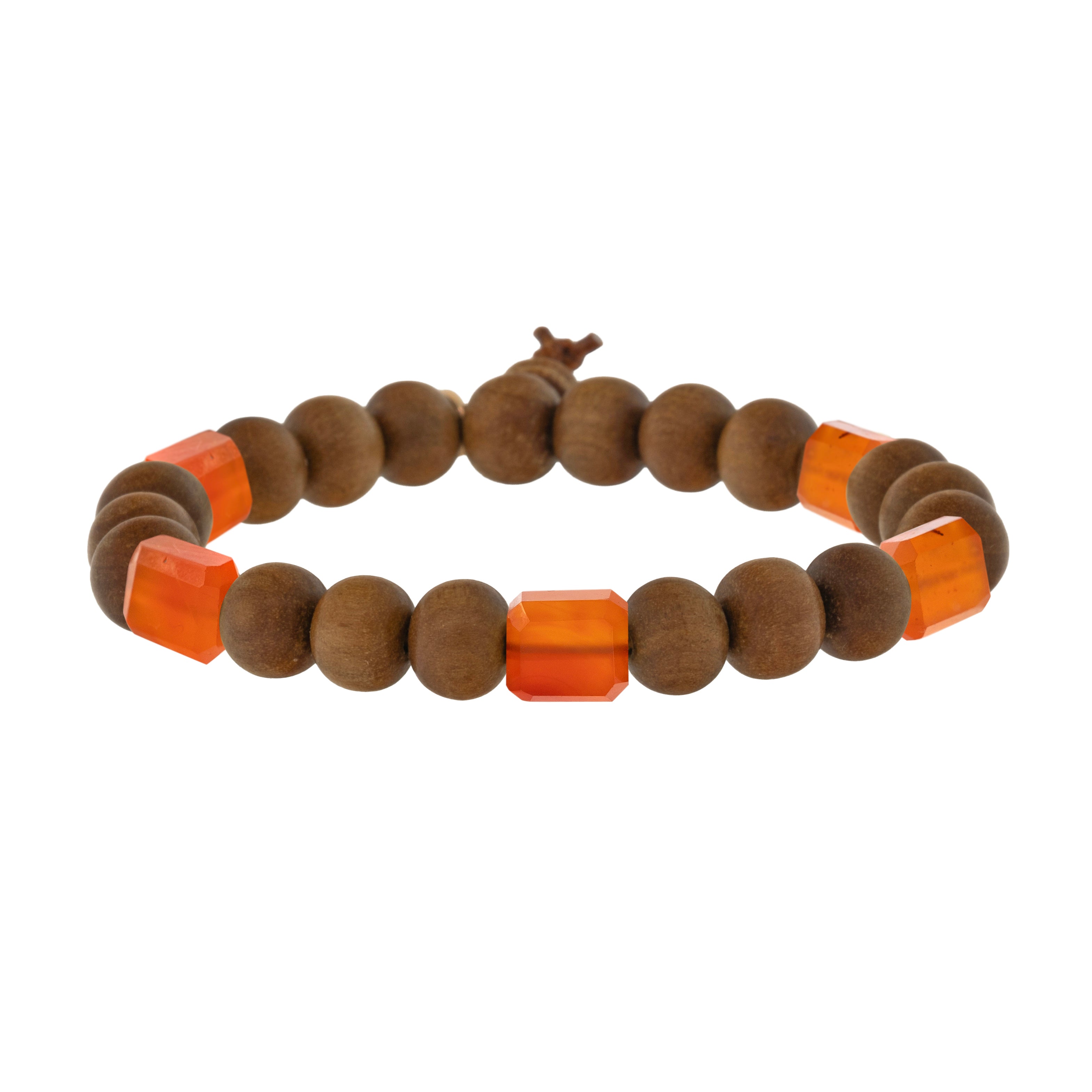5-Stone Petite Rock Sandalwood Bracelet