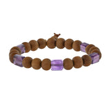 5-Stone Petite Rock Sandalwood Bracelet