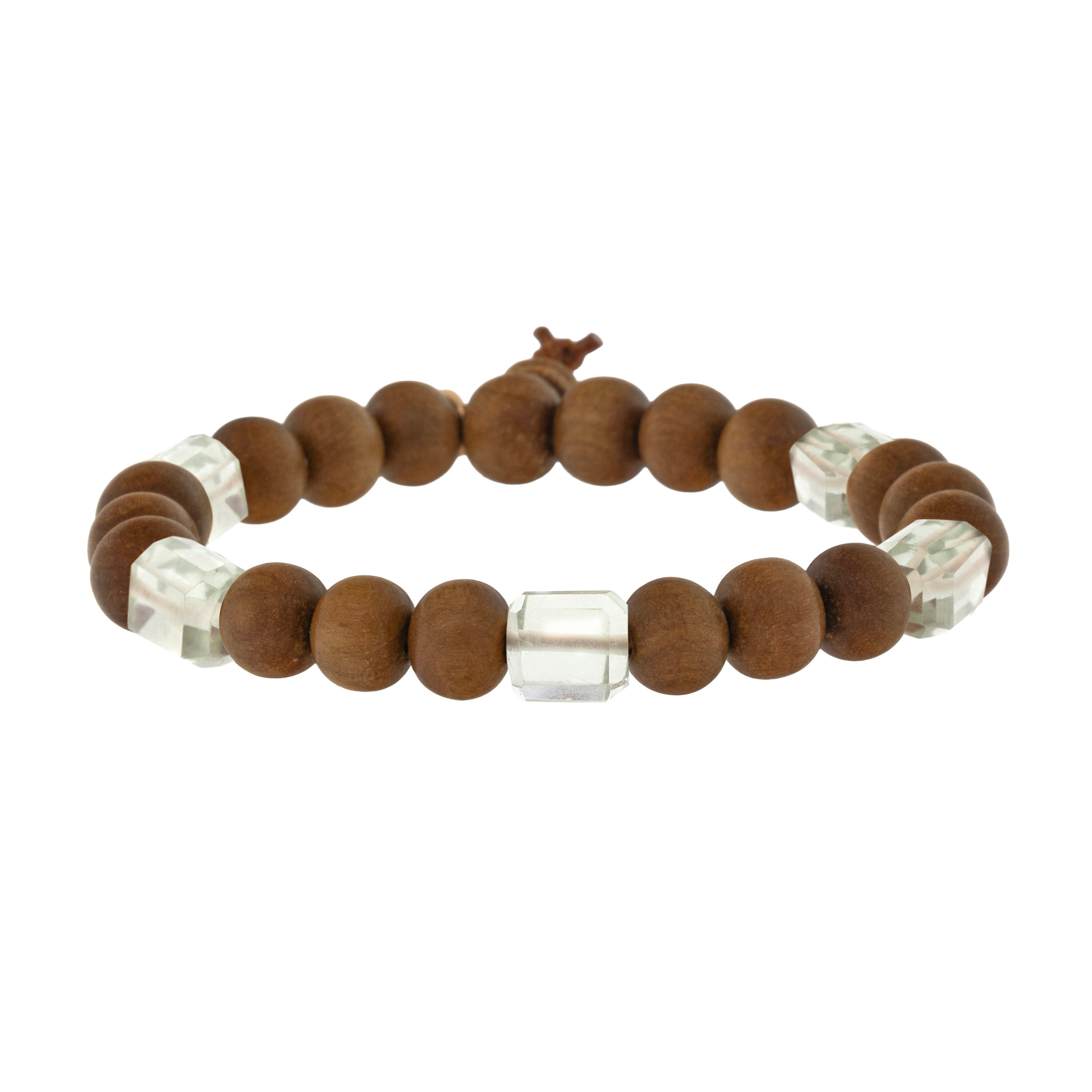 5-Stone Petite Rock Sandalwood Bracelet