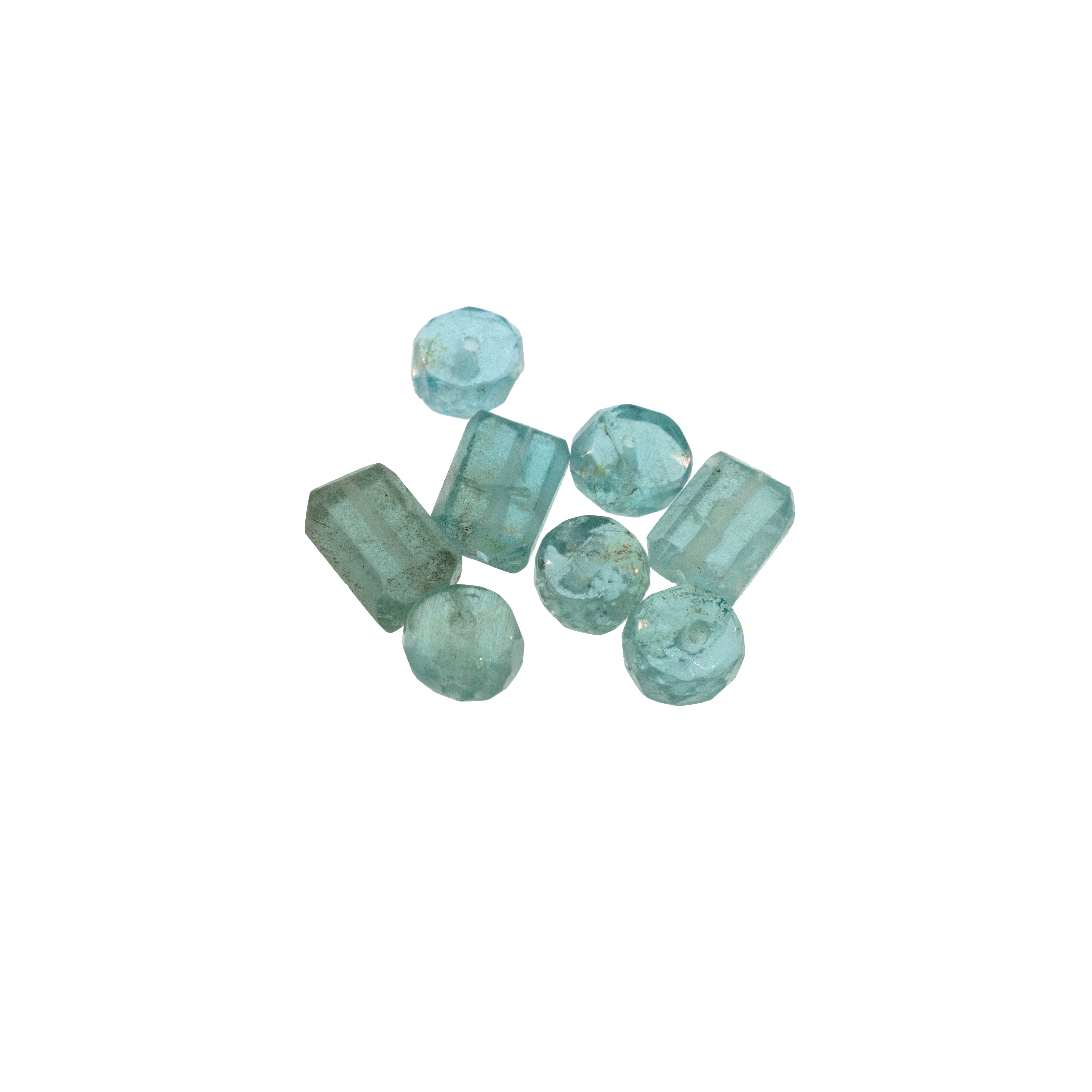 Apatite gemstone cluster
