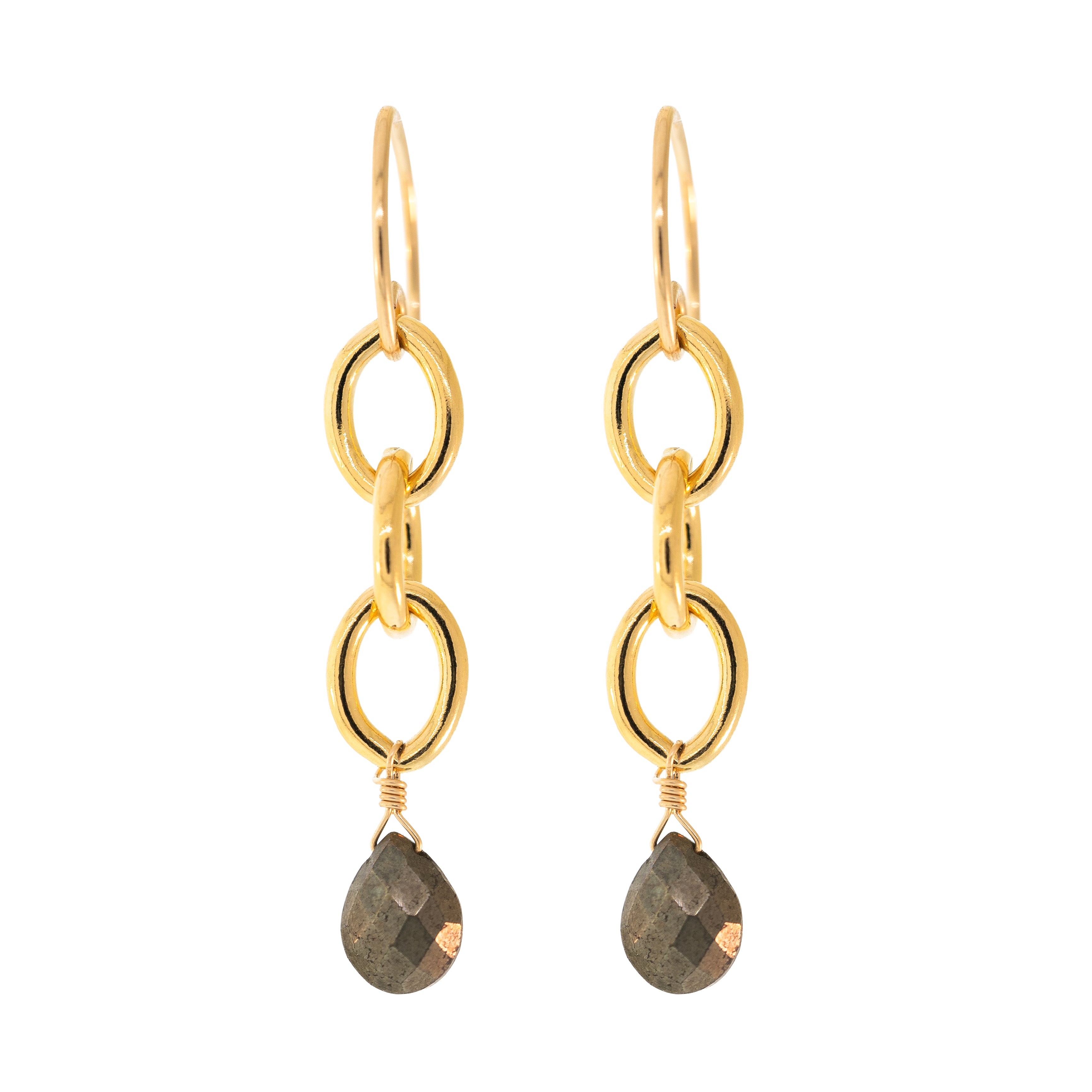 Heavy Link Earrings