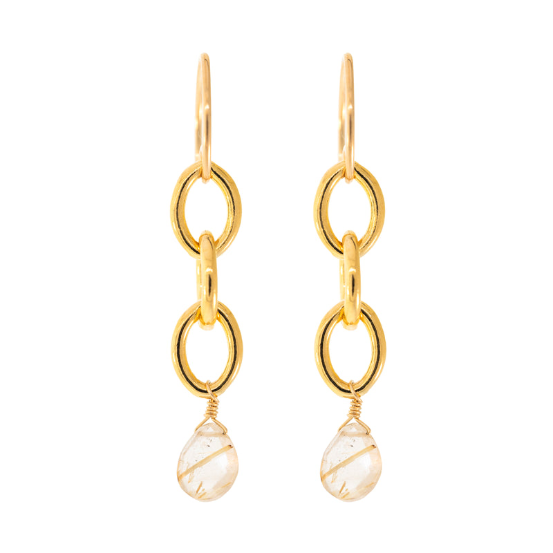 Heavy Link Earrings