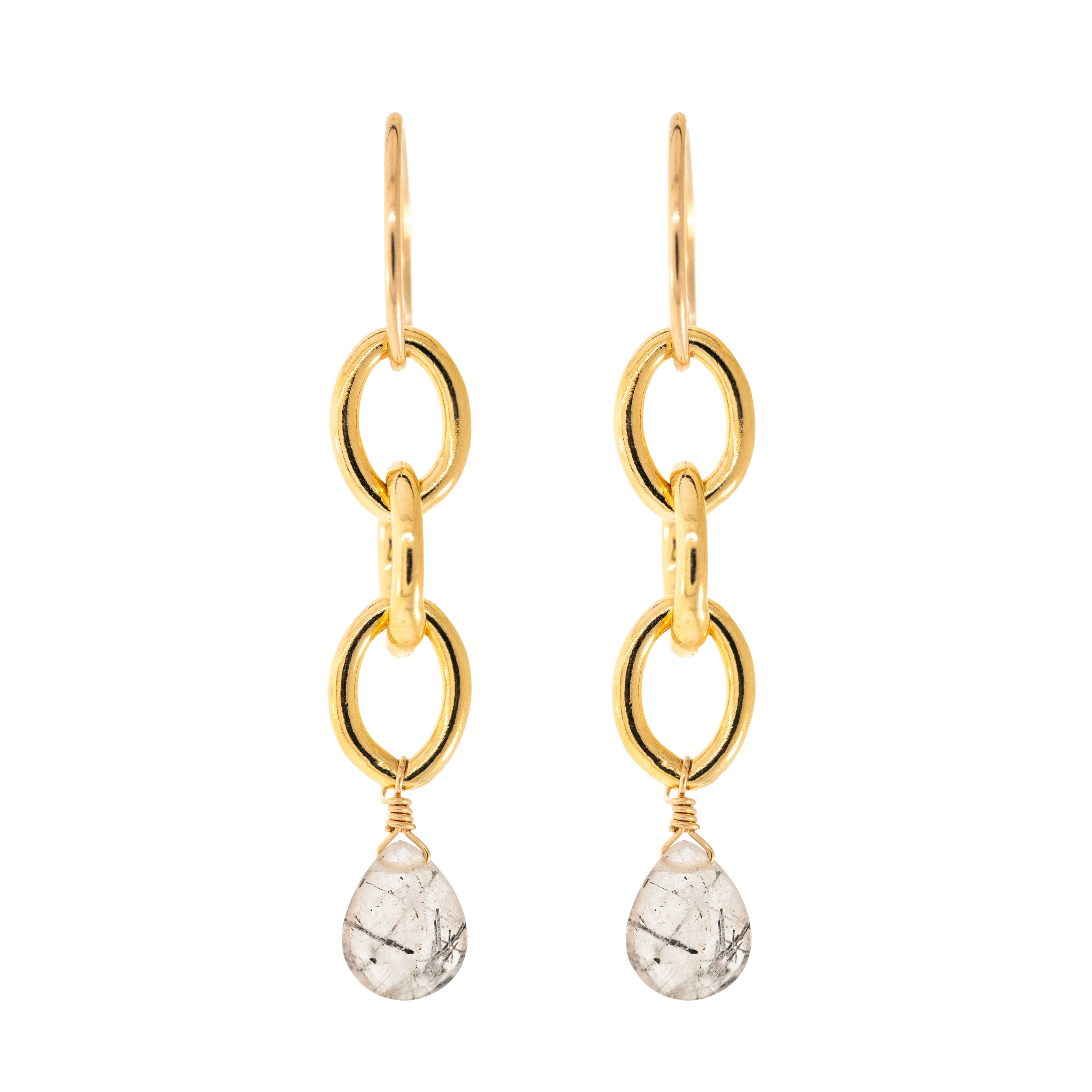 Heavy Link Earrings