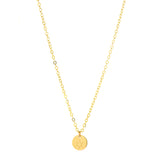 Star of David Charm Necklace