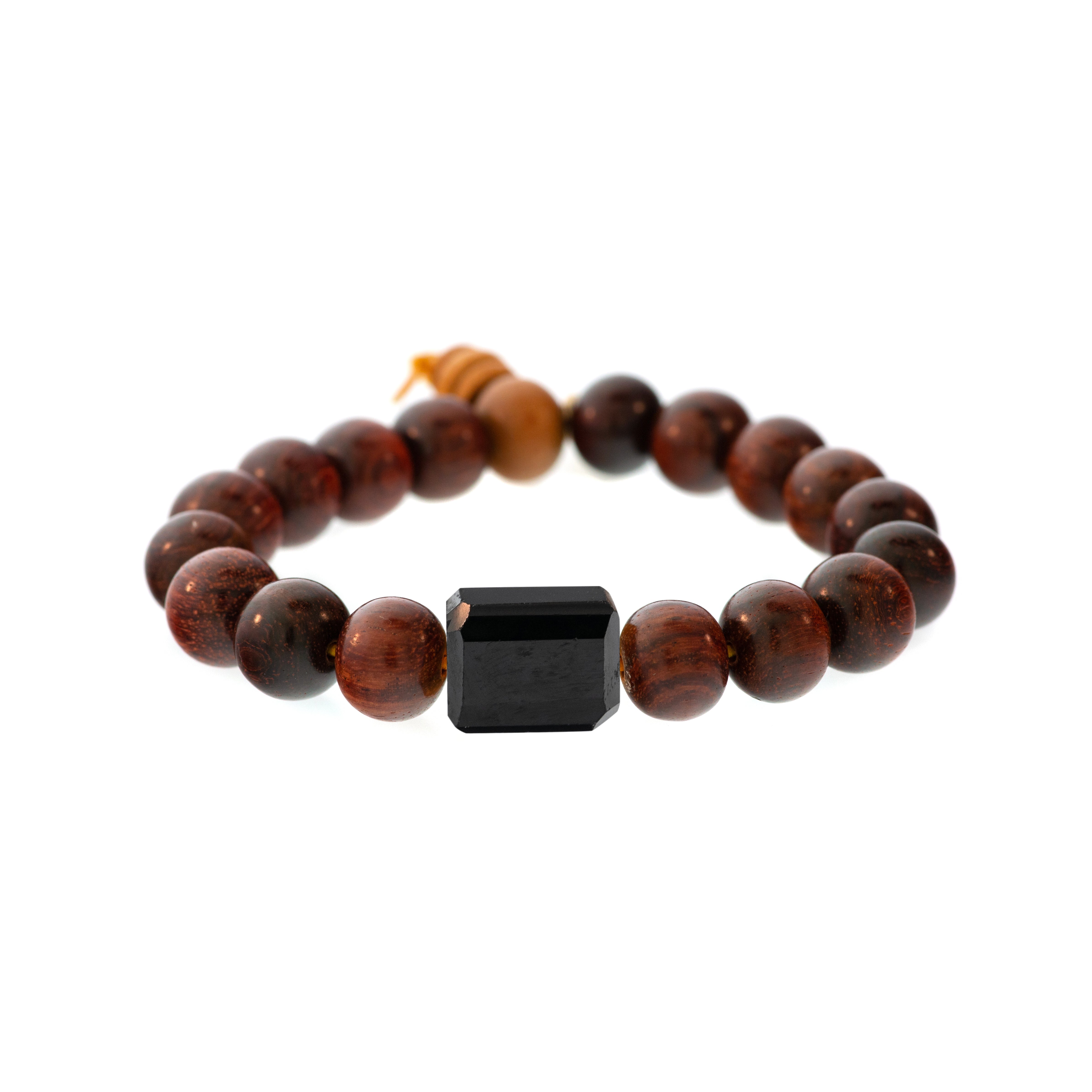 Lots O' Rock Redwood Bead Bracelet