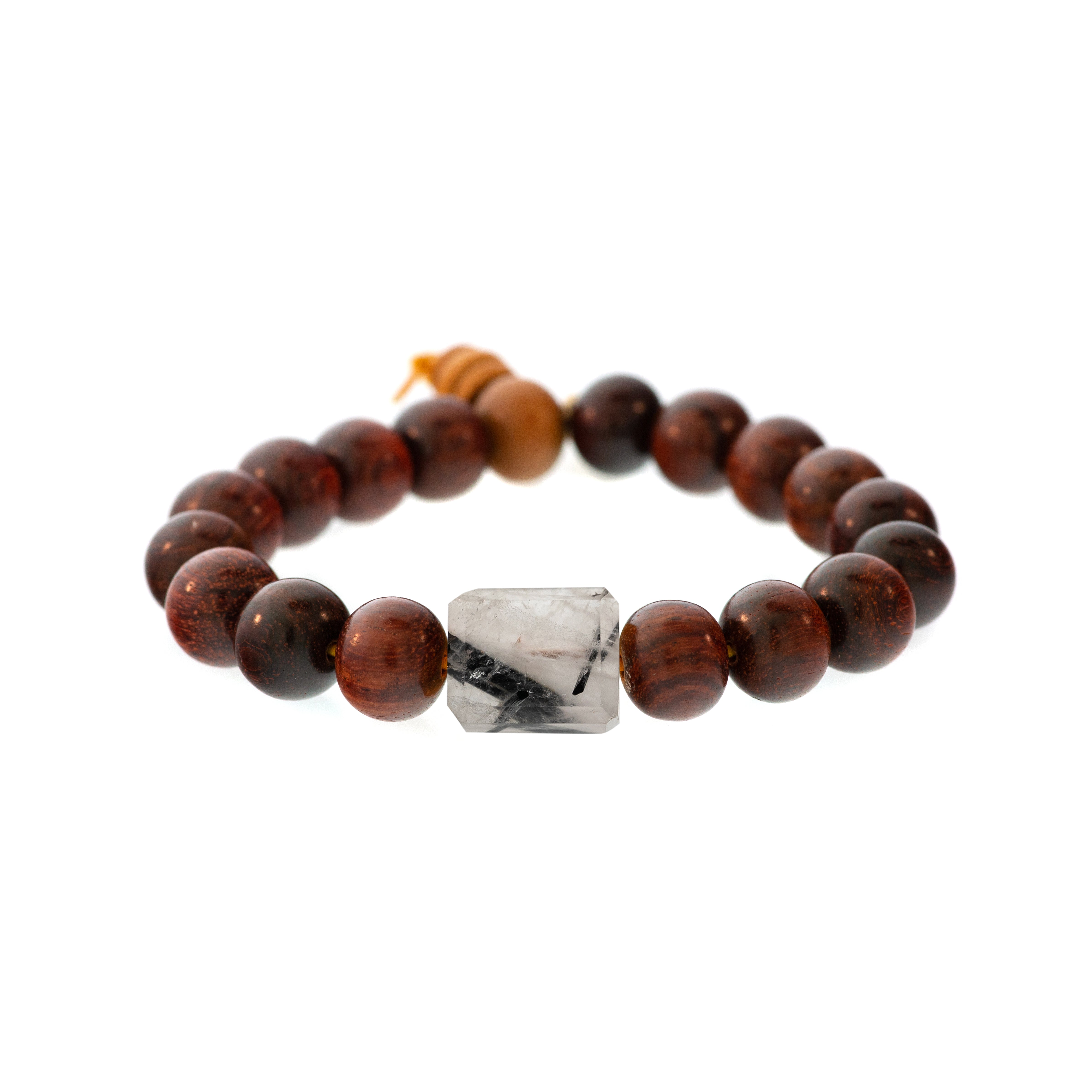 Lots O' Rock Redwood Bead Bracelet