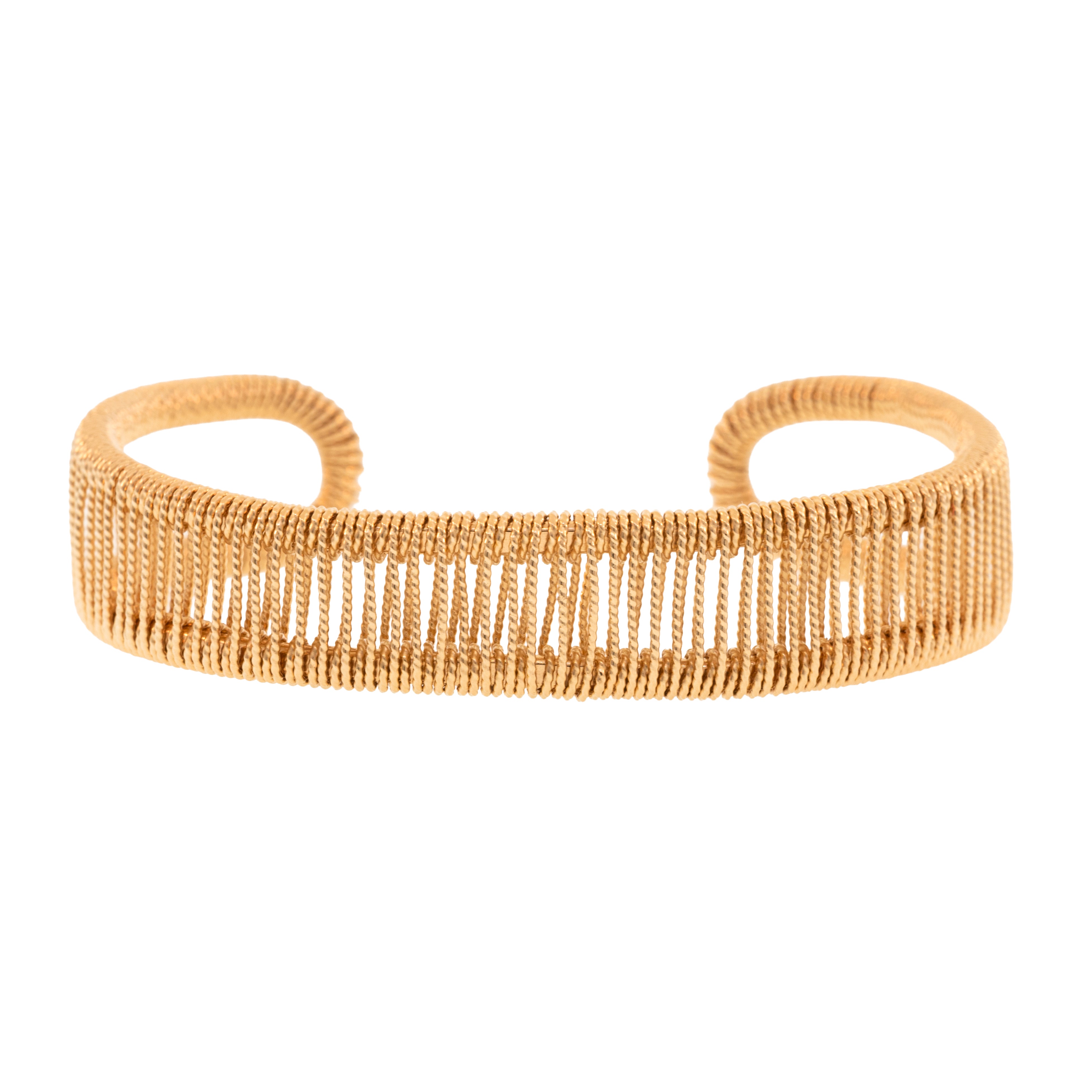 Medium Twist Wrapped Cuff