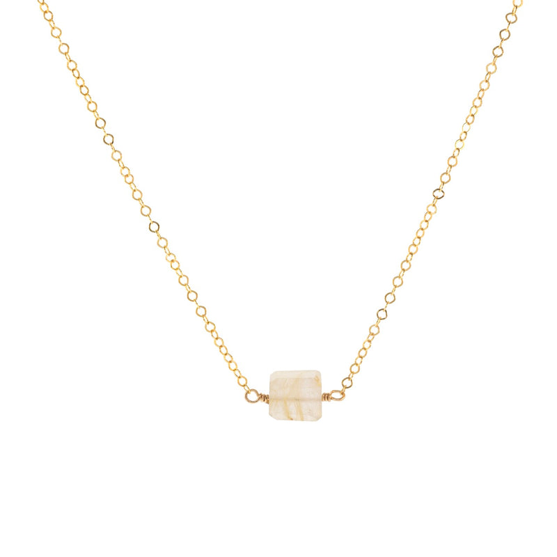 Petite Rock Necklace