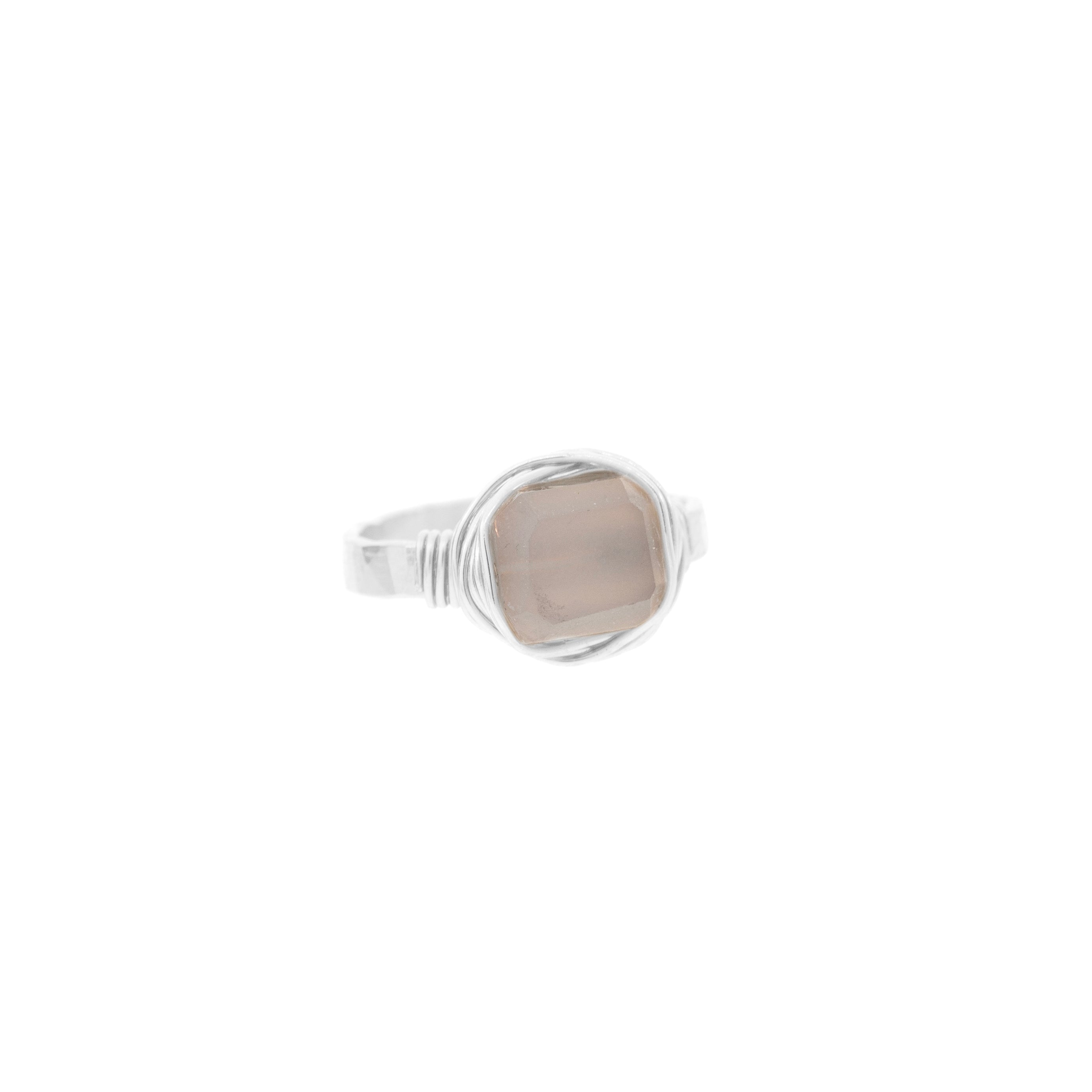 Petite Rock Nest Ring
