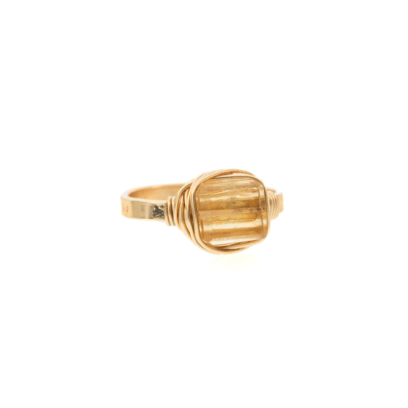 Petite Rock Nest Ring