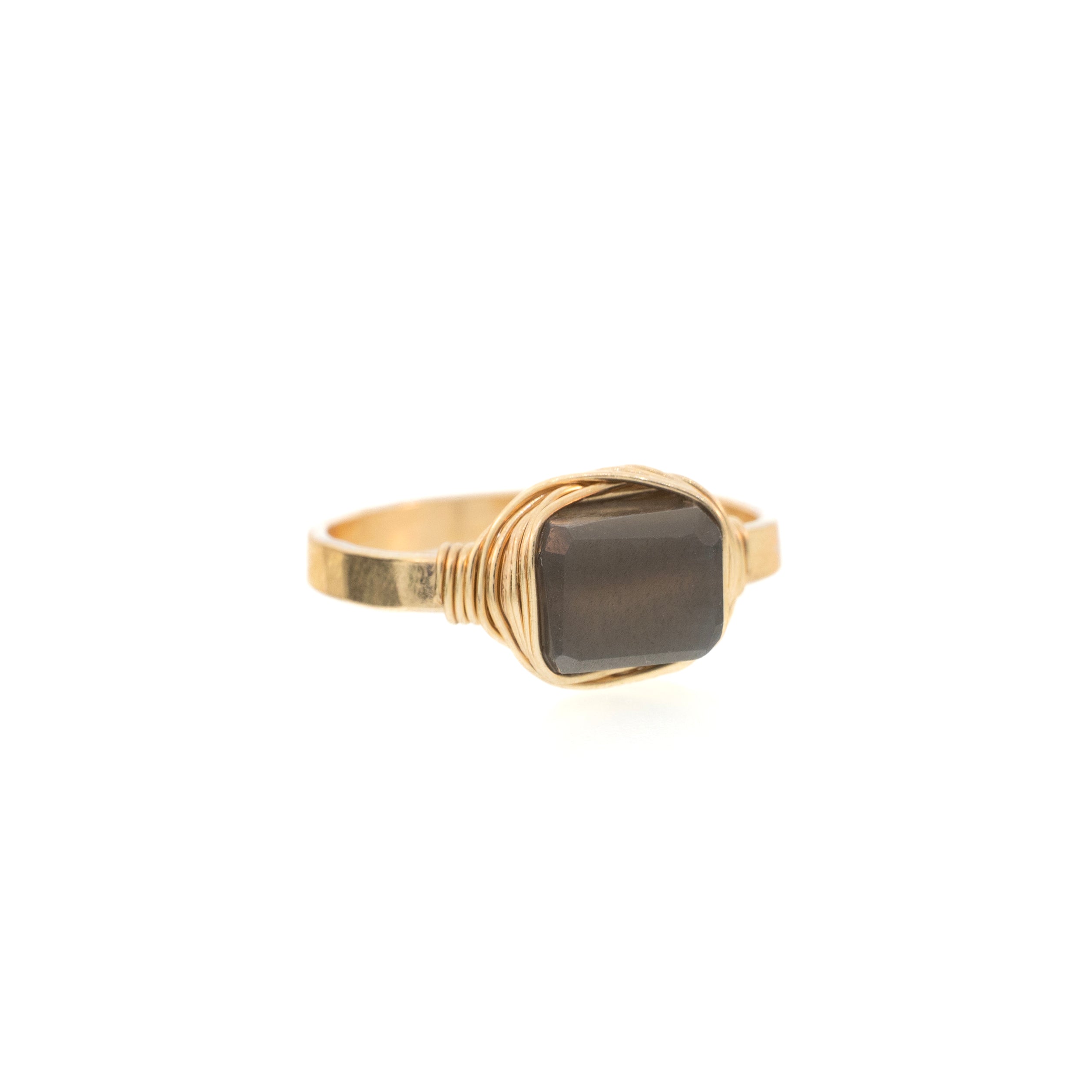 Petite Rock Nest Ring