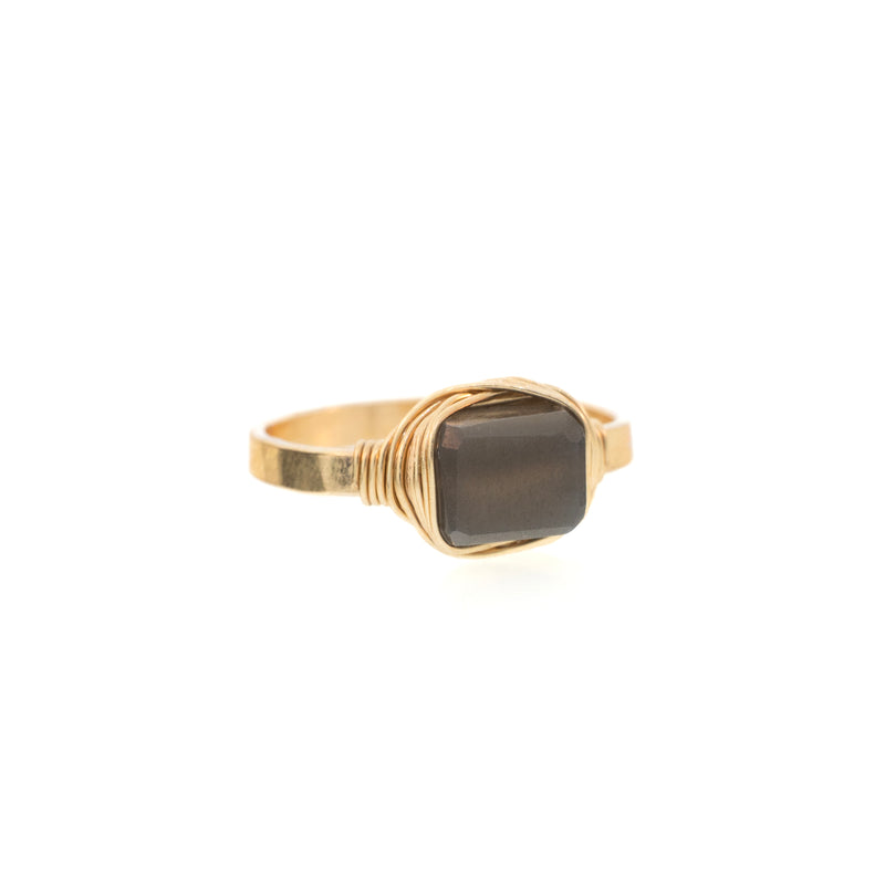 Petite Rock Nest Ring