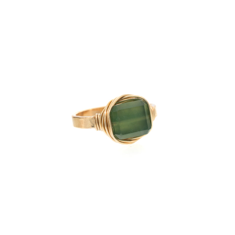 Petite Rock Nest Ring