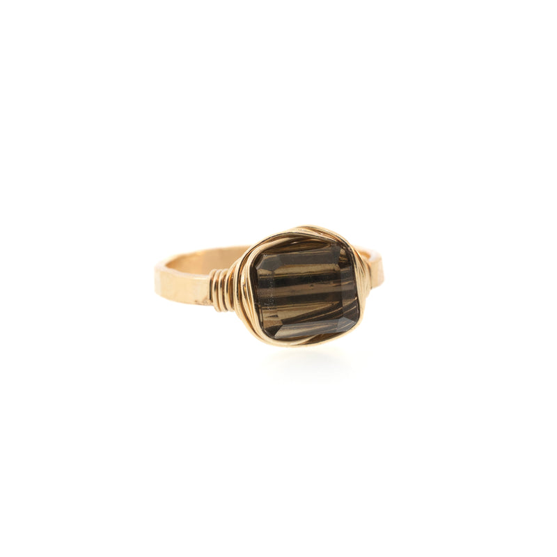 Petite Rock Nest Ring