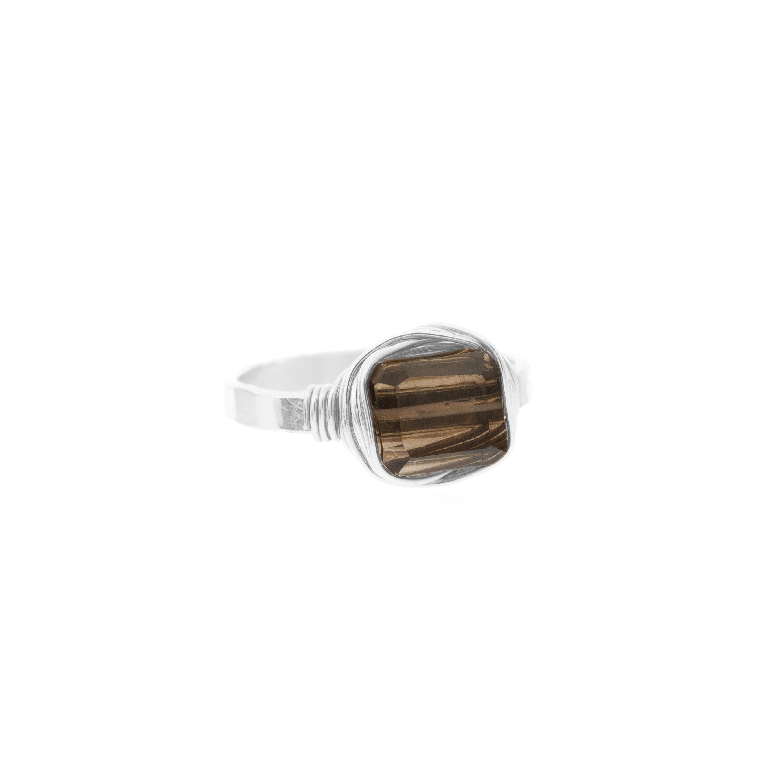Petite Rock Nest Ring