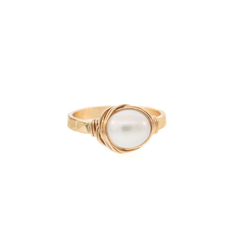 Petite Rock Nest Ring