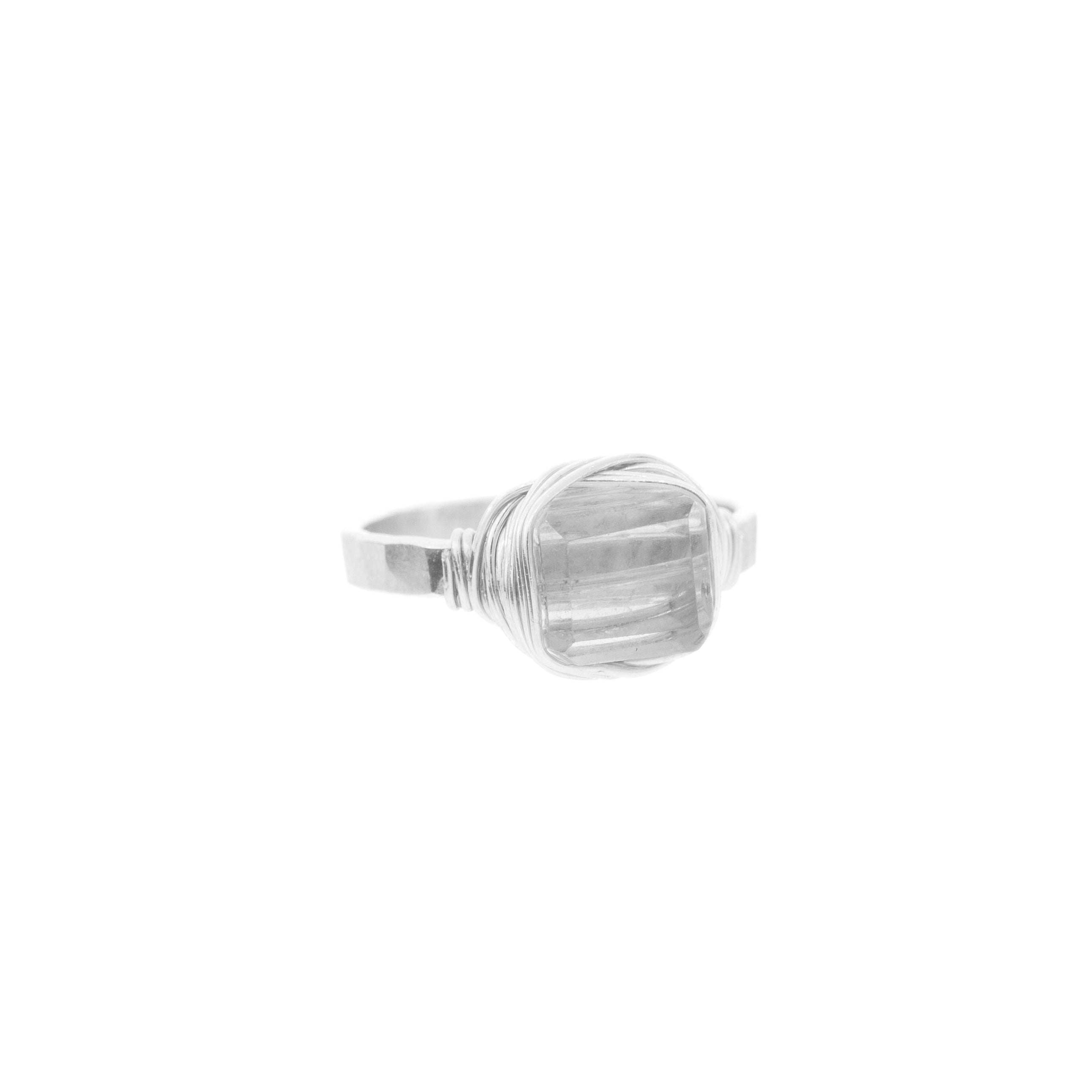 Petite Rock Nest Ring