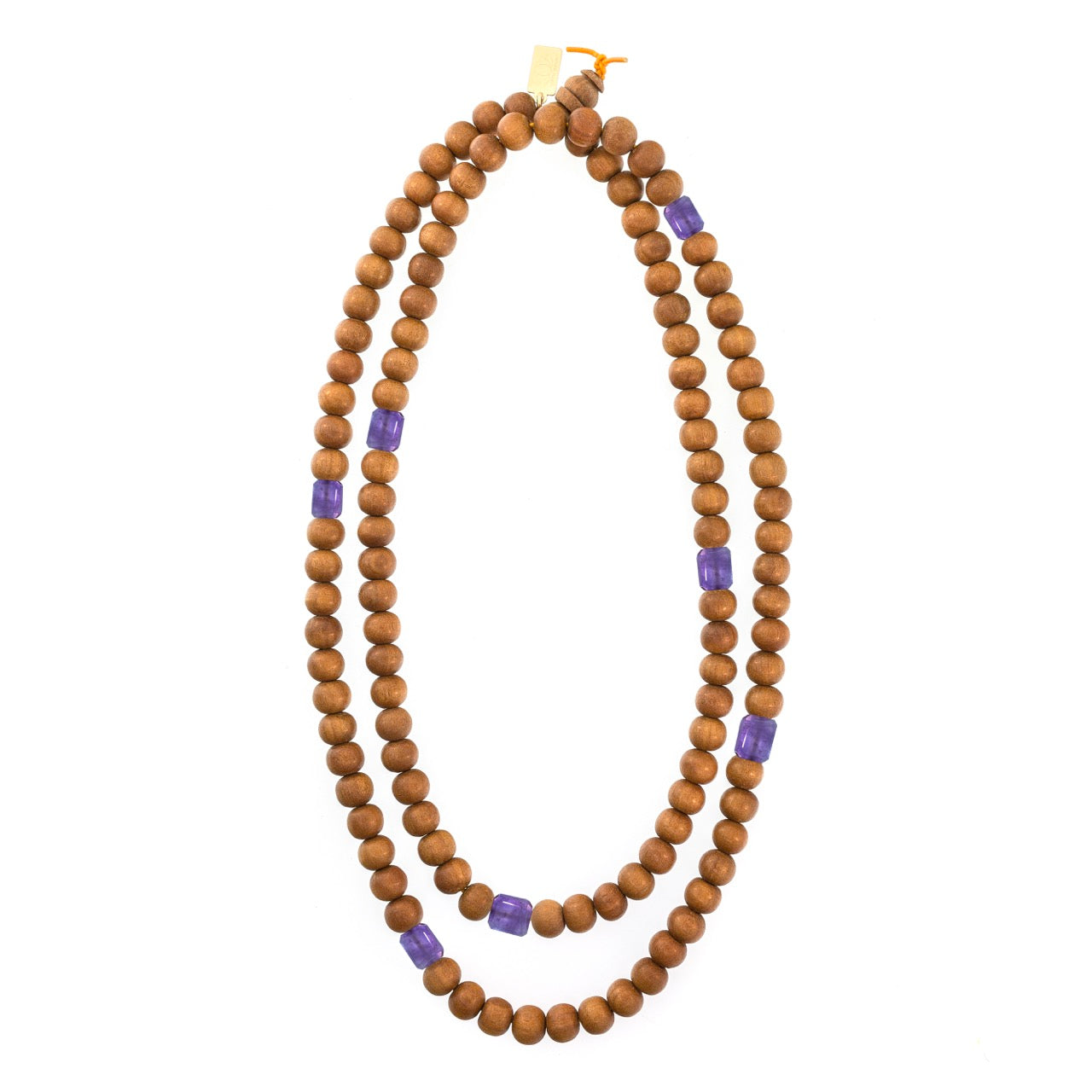 Petite Rock Sandalwood Necklace