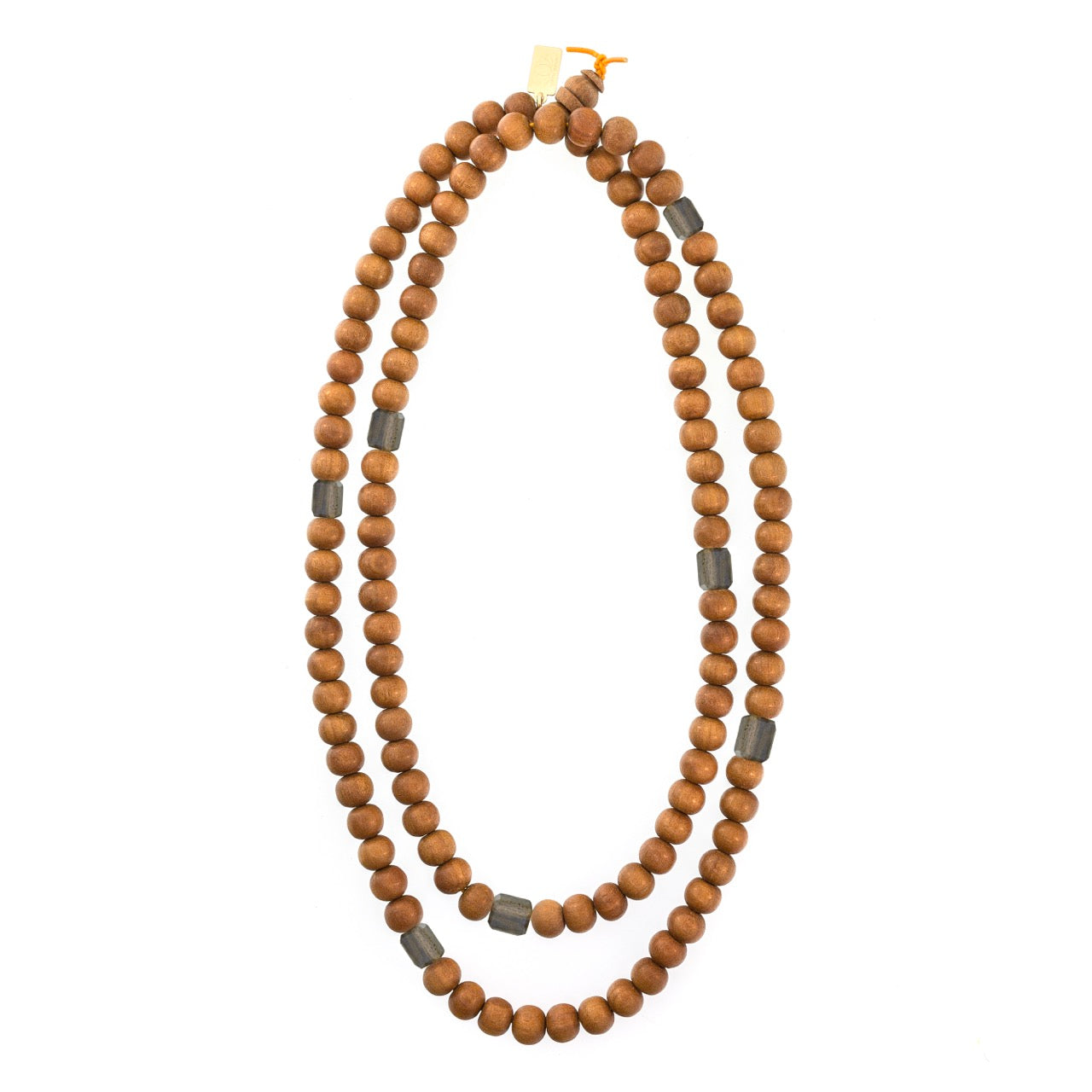 Petite Rock Sandalwood Necklace