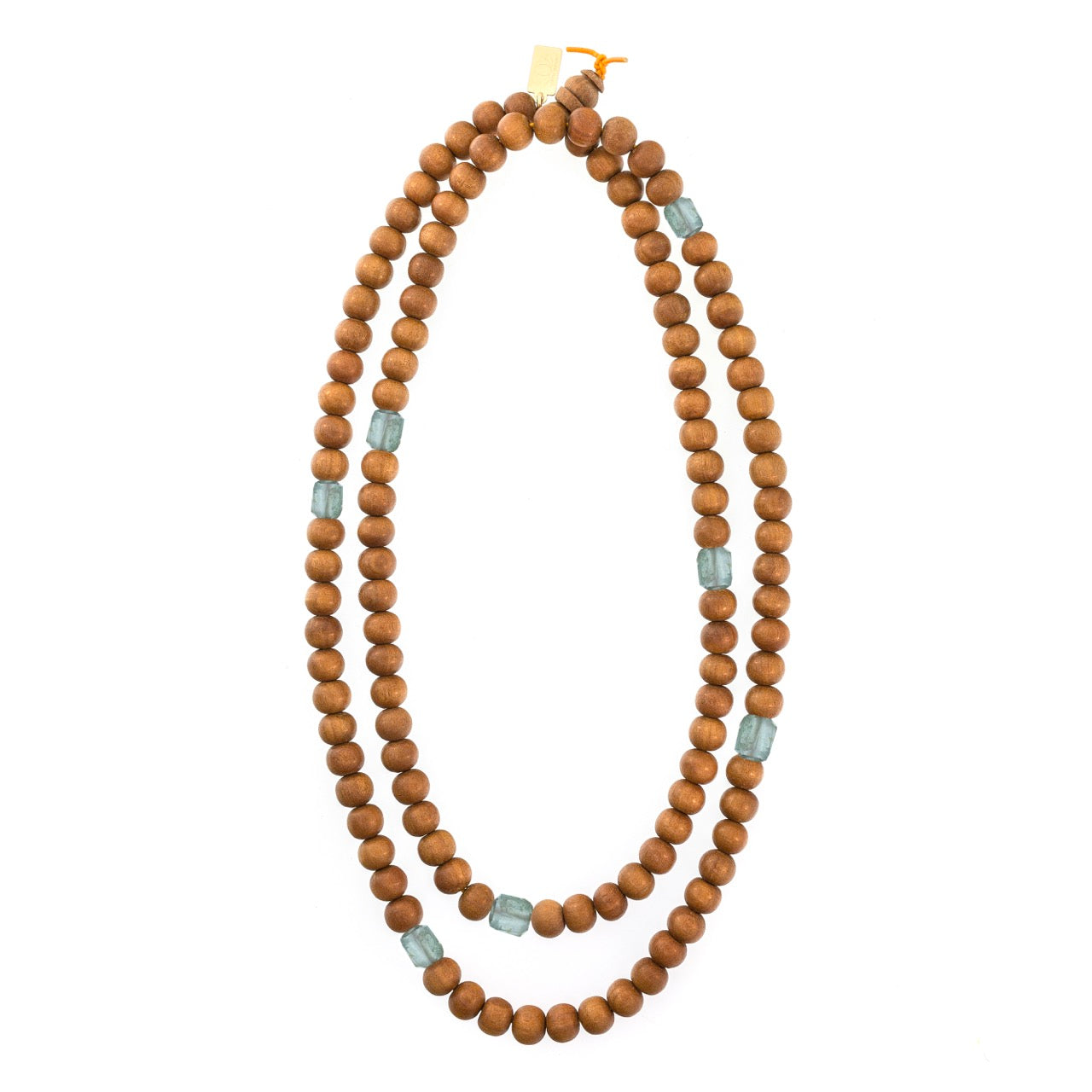 Petite Rock Sandalwood Necklace