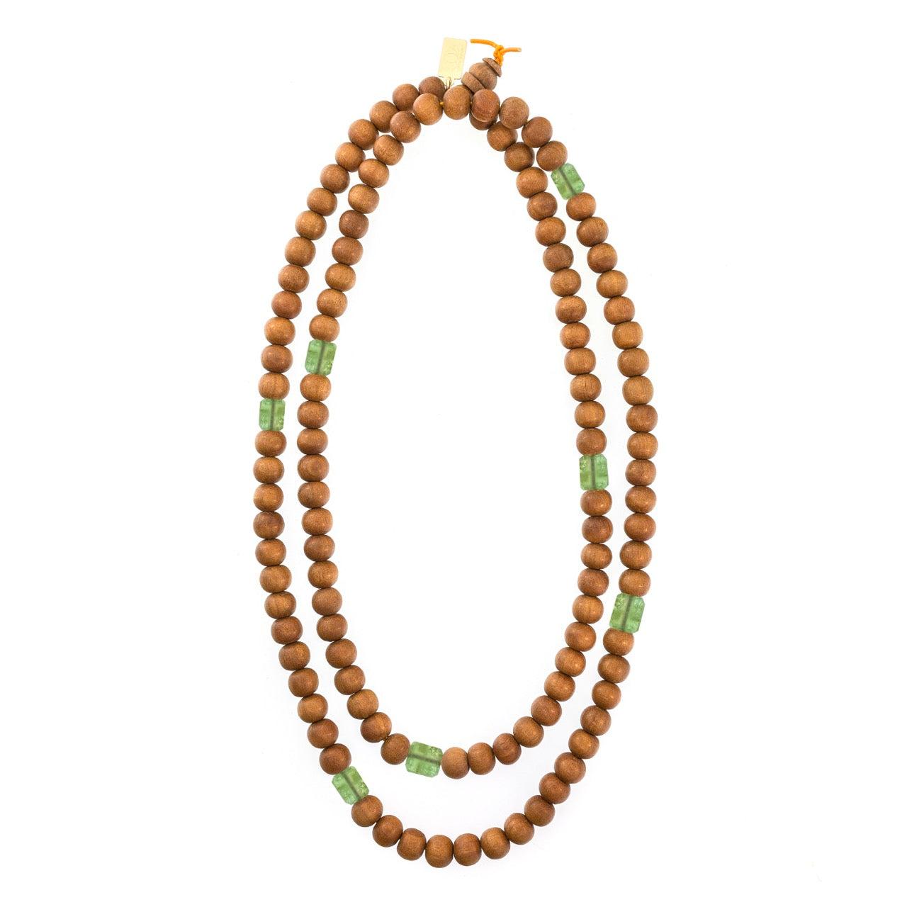 Petite Rock Sandalwood Necklace