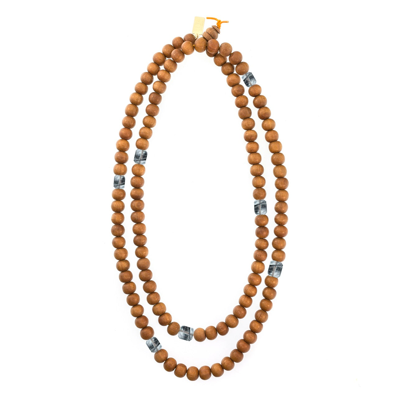 Petite Rock Sandalwood Necklace
