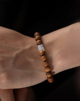 Petite Rock Sandalwood Bracelet