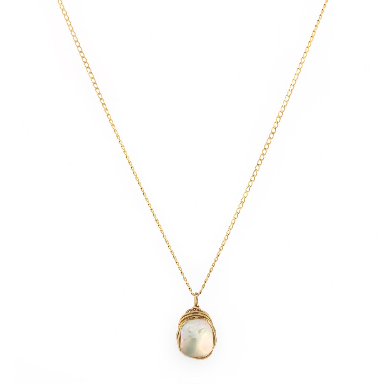 Petite Rock Nest Necklace