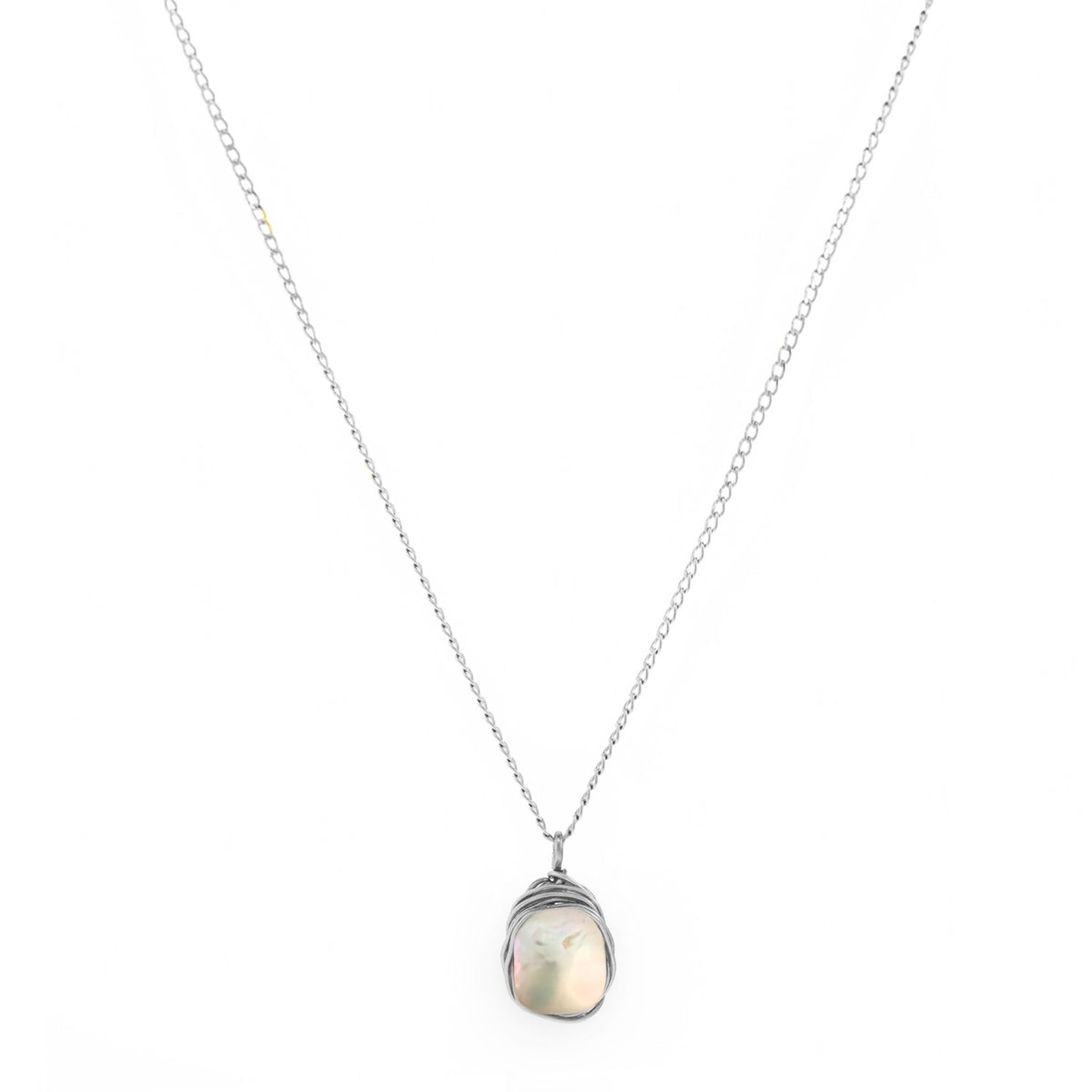 Petite Rock Nest Necklace