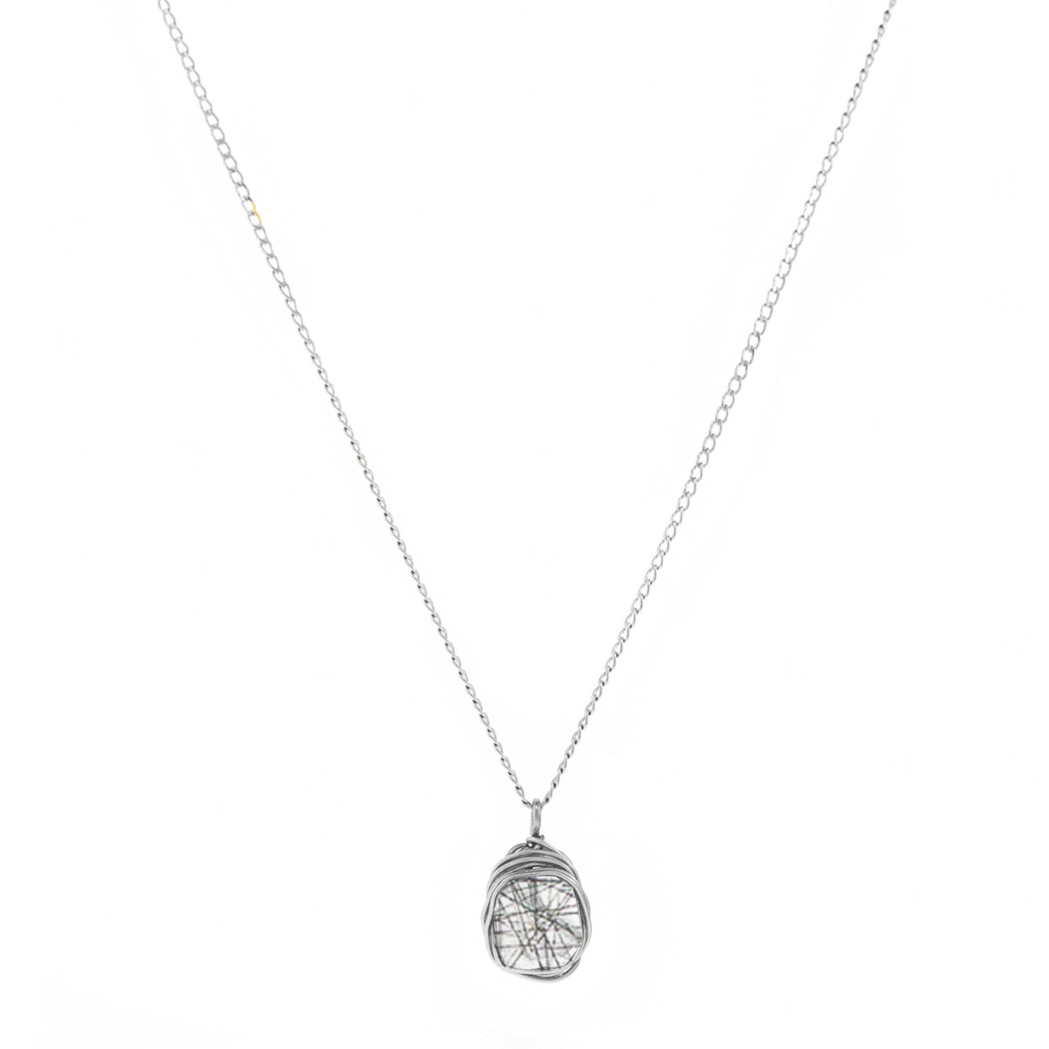 Petite Rock Nest Necklace