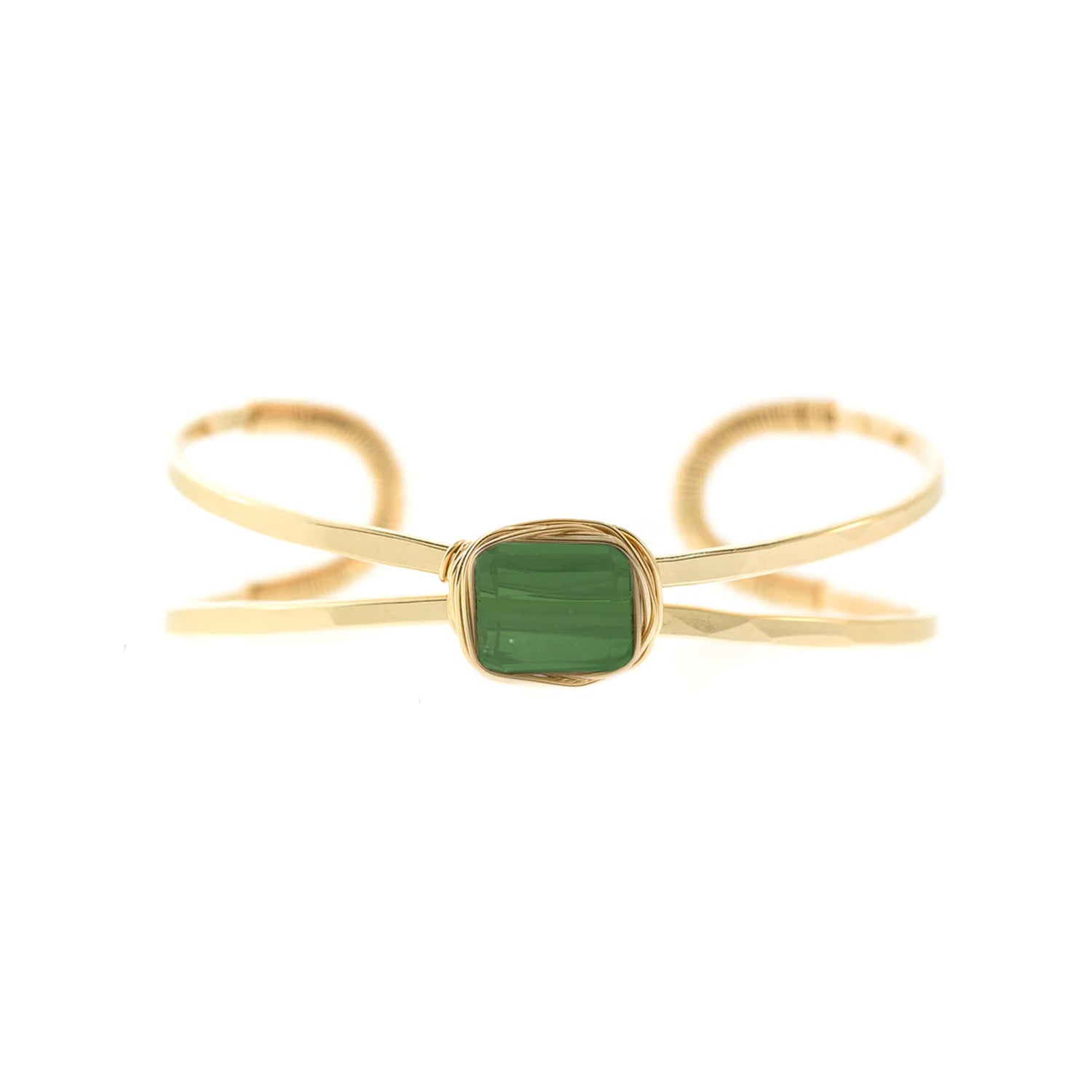 1-Stone Raj Rock Nest Cuff