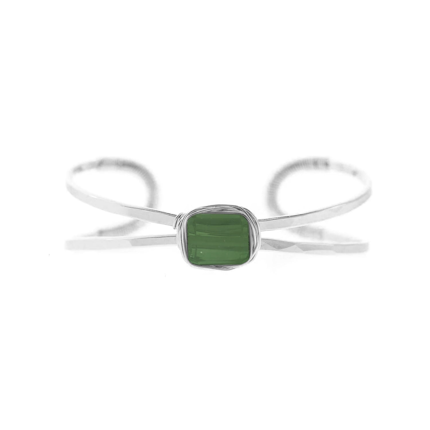 1-Stone Raj Rock Nest Cuff