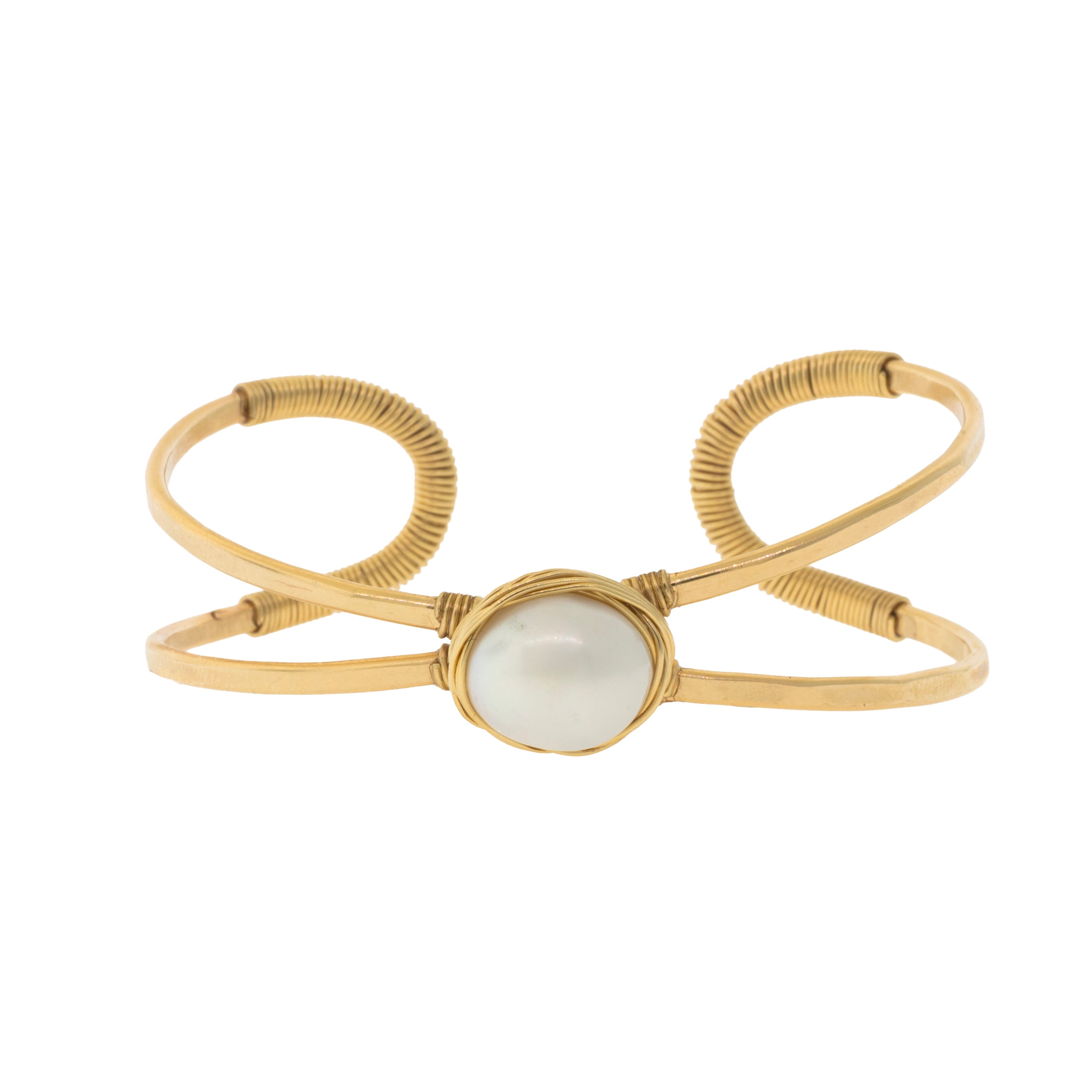 1-Stone Raj Rock Nest Cuff