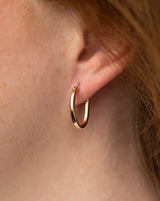Large Oval Hoops