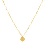 Star of David Charm Necklace