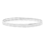 Thin Hammered Bangles