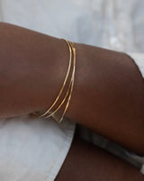 Thin Hammered Bangles