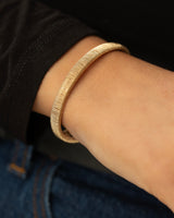 Thin Twisted Wire Cuff