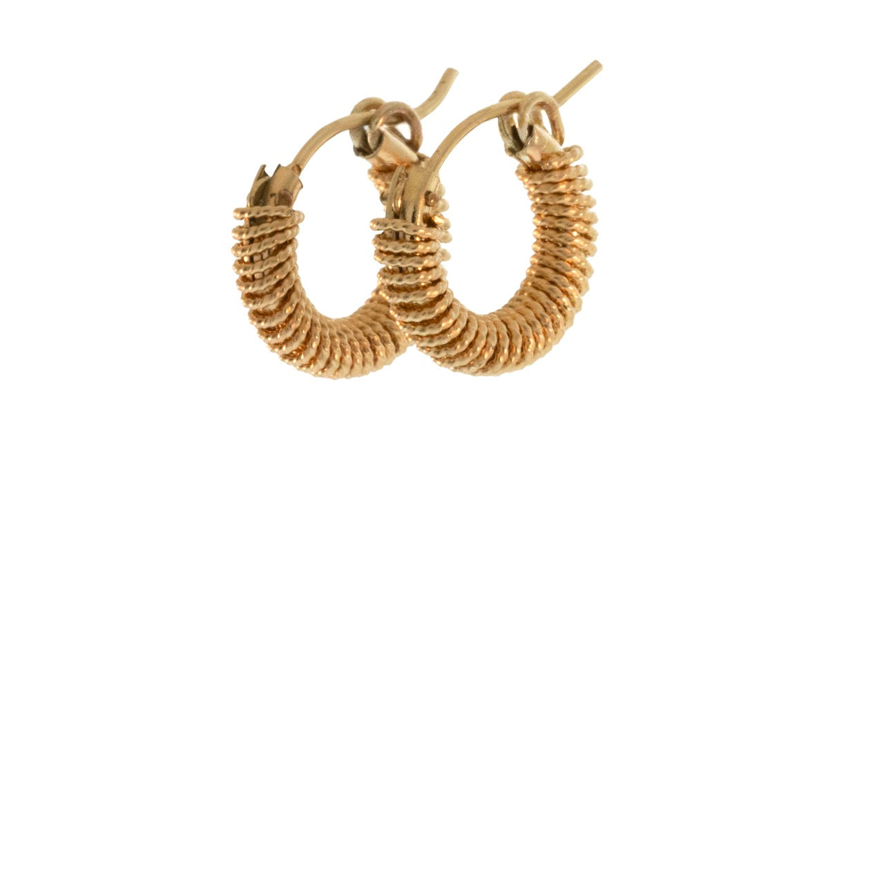 Wrapped Mini Hoops