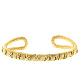 Thin "X" Cuff