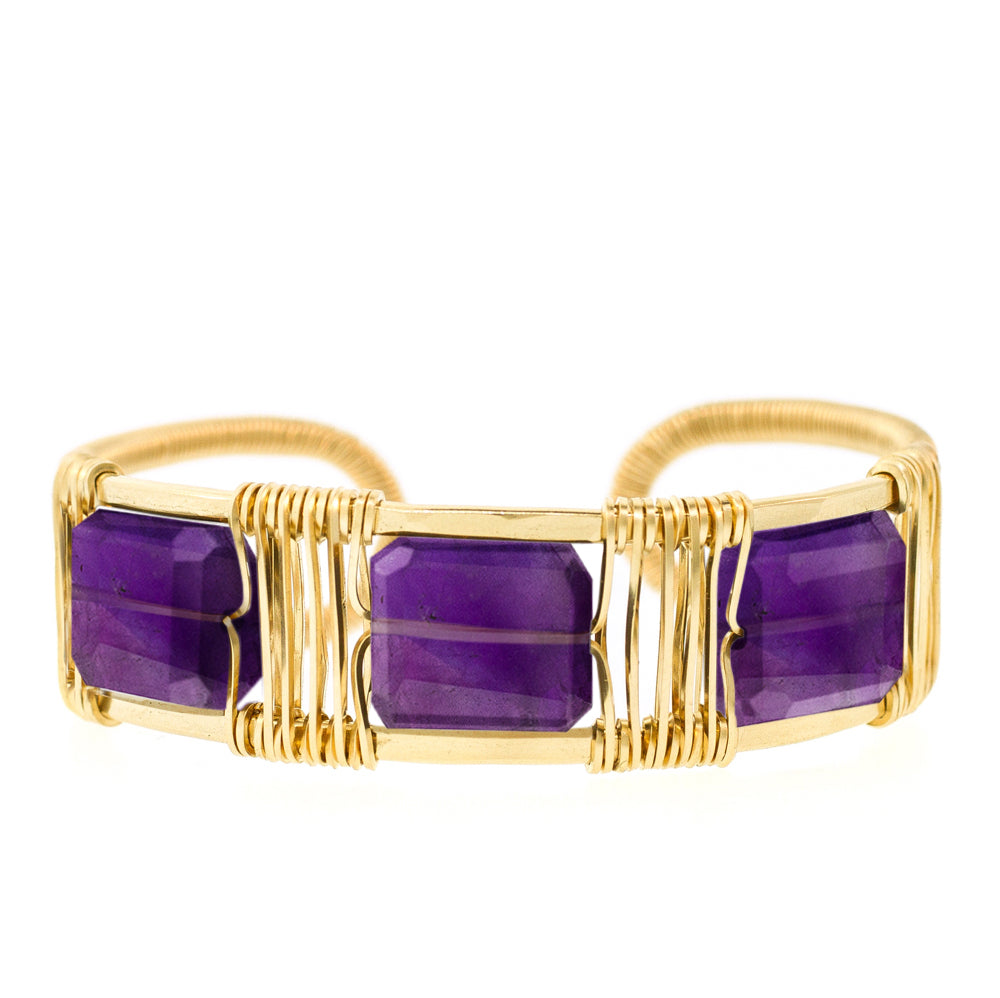 Lots O' Rock 3-Stone Cuff