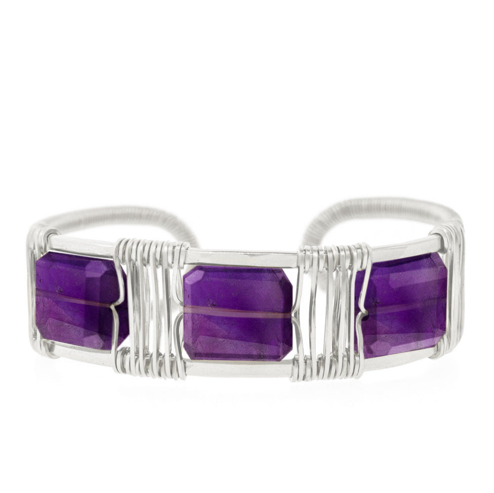Lots O' Rock 3-Stone Cuff
