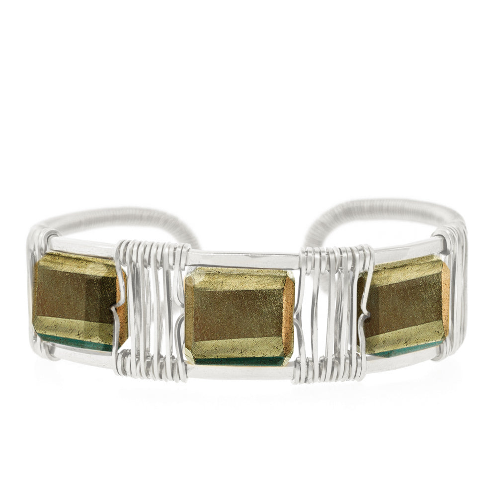 Lots O' Rock 3-Stone Cuff