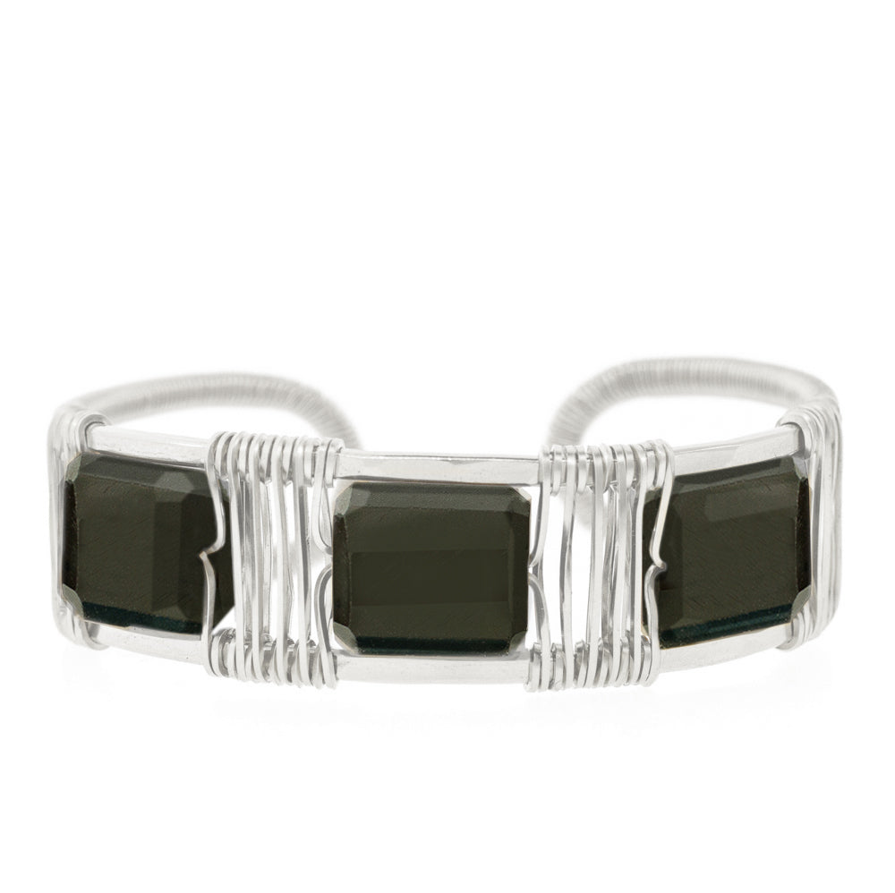 Lots O' Rock 3-Stone Cuff