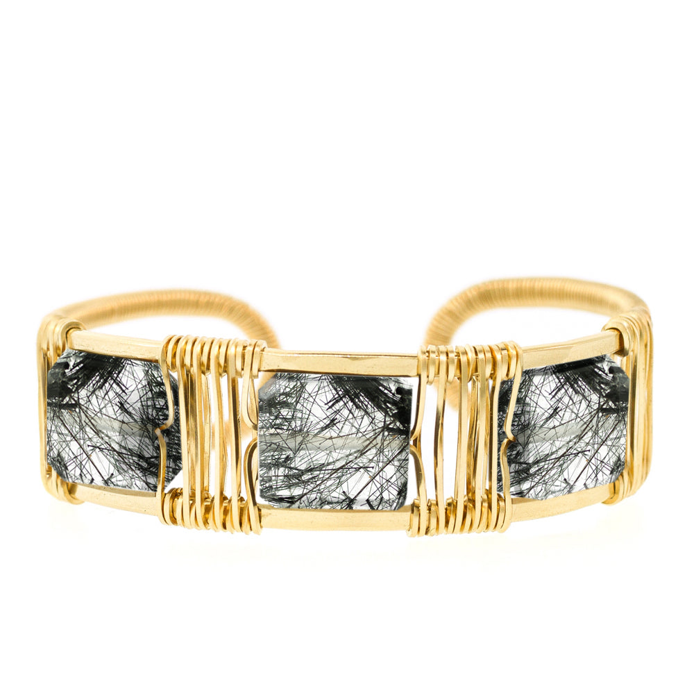 Lots O' Rock 3-Stone Cuff